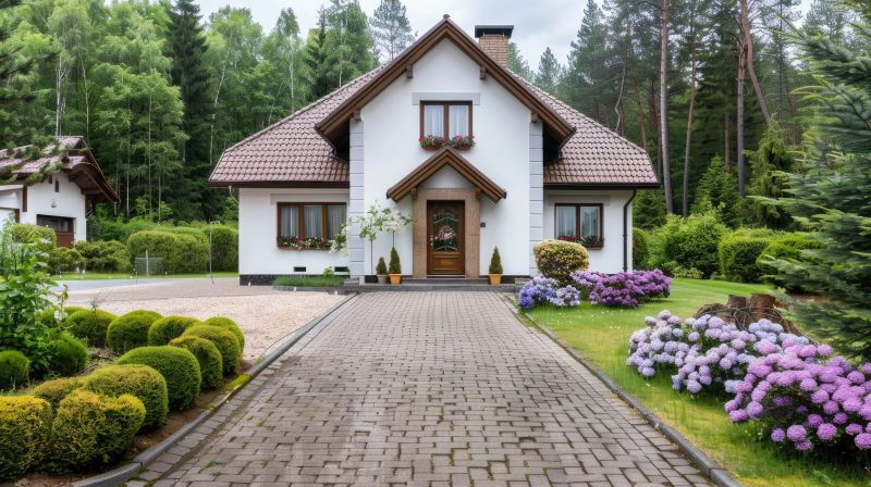 Brick Hardscape Installation detail
