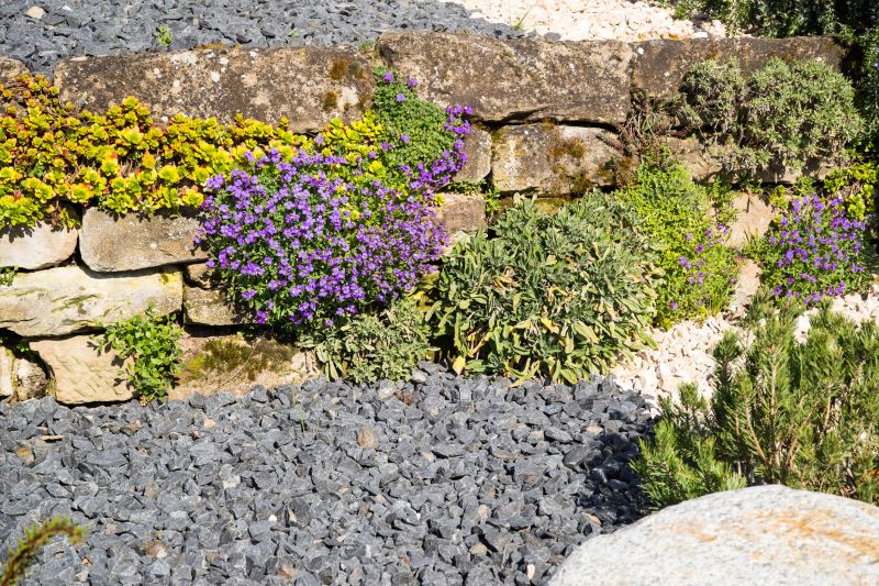 Rock Wall Landscaping detail
